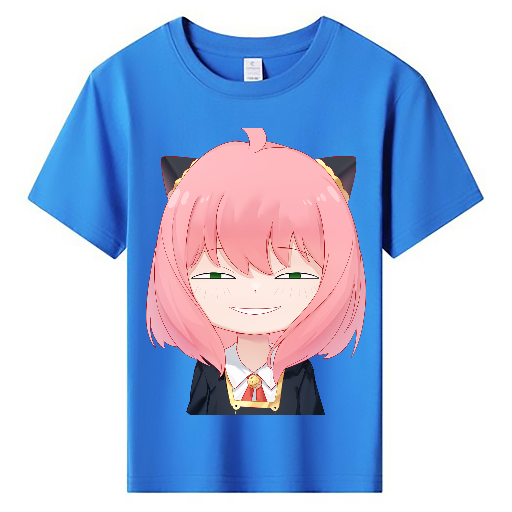 （画像用） SPY×FAMILY间谍家家酒 綿100％キッズTシャツ（フロントプリント）